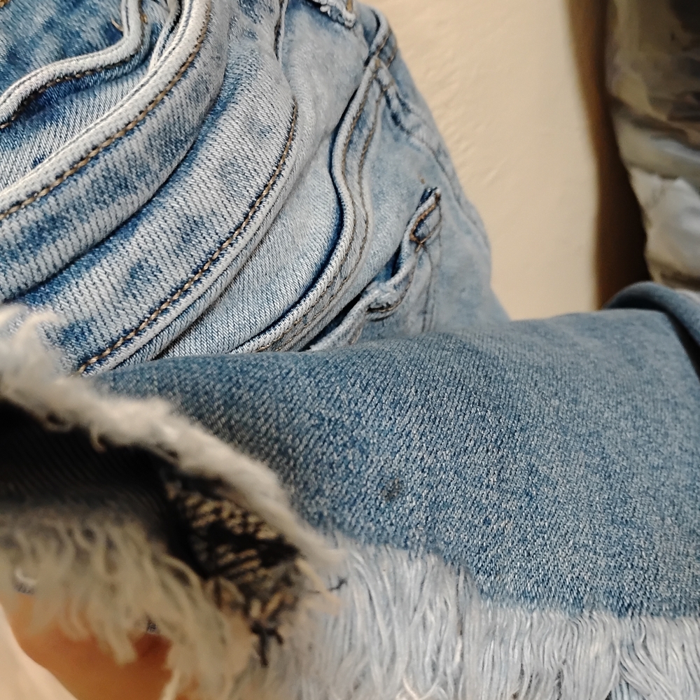 KanCan Distressed Light Blue Flare Jeans - Picture 13 of 13